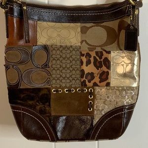 COACH PATCHWORK BUCKET BAG C9